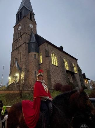 Unser St. Martin mit seinem Pferd